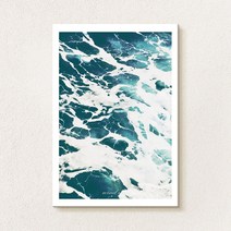 더 아트 컴퍼니 감성 여름 힐링 바다 풍경그림 홈인테리어 카페 스튜디오 그림액자 물그림 풍수그림 시원한 바다그림 20종, 11. 딥블루 파도