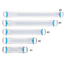 식물재배기 시티팜 90-260V 수족관 라이트 바 LED 물고기 탱크 램프 식물 성장 조명 18-58cm 가능한 수생, 10 18CM US