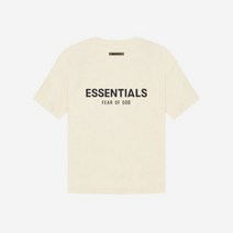 [정품] 에센셜 티셔츠 크림 - 21SS Essentials T-Shirt Cream