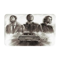 태닝머신 태닝기계 선텐기계 Tan-소가죽 패치 워크 러그 1 개 욕실 매트 카펫 도어 50x80cm 주방 매트리스, 01 3D_01 49 x 80cm