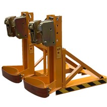 지게차 드럼 집게 오일 버킷 화물 포크 리프트 하역, DG1000B더블배럴4