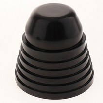 헤드라이트 커버 교체 수리 집진기 고무 커버 씰링 캡 75-100mm 씰 방진 자동차 LED 헤드 라이트 내구성, 01 black 1pc
