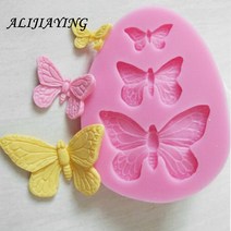 1pcs sugarcraft 나비 실리콘 금형 퐁당 금형 케이크 장식 도구 초콜릿 금형 웨딩 장식 금형 d0101