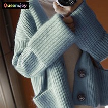 퀸앤조이 르하프 부드러운 울 가디건***퀸앤조이***