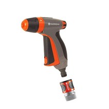 Gardena Canada 33117 프론트 트리거가 있는 노즐(가변 패턴) + 워터 스톱, 2 Pattern_Front-Trigger