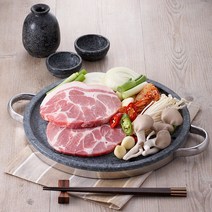 장수곱돌 돌판 고기구이판 불판 삼겹살구이판, 지름 32cm(대)