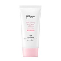 메이크프렘 유브이 디펜스 미 카밍 톤업 선크림 50ml, 1개