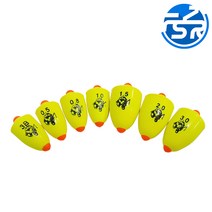 수중찌 바다찌낚시 채비 시인성 선상 갯바위 방파제, 1개, 1.0호