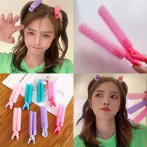 구르퍼 앞머리 뿌리 볼륨 살리기 셀프 펌 집게핀 모류 교정 구루뿌 뽕집게 구루뽕 구르뽕, 퍼플(1p)