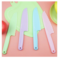 유아용 안전칼 중 + 파우치, 랜덤발송(안전칼), 2세트