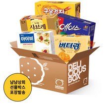 [냠냠상회] 해태 인기과자 대용량 5종세트+냠냠상회전용박스포장발송, 각 상이, 1세트+선물포장박스발송