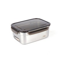 [ILLU]에스락 윈도우 스텐사각찬통 7호 2000ml 밀폐용기 반찬 주방혼수 레스 준비 냉장고 밀폐_hAeEA, 옶션없음[$#], ff본상품ff