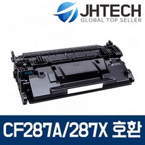HP CF287A 토너 M501DN M501N M577 M506 M506N M527, 1Ea, HP M501dn 토너 CF287X 대용량 최신칩 완벽호환