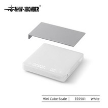 톤백저울 1톤저울 크레인 매달림 저울 MHW-3BOMBER 디지털 주방 커피 규모 2000g/0.1g 고정밀 순환 충전식, White