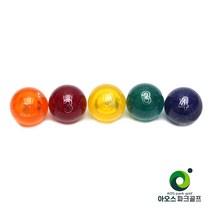 아오스 파크골프 골프용품 골프공 파크골프공 4피스 1개, 랜덤발송