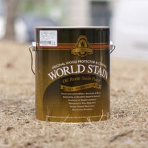 페인트김사장 월드스테인 마스터 3.5L 오일스테인 목재내구력 강화 방부 방충, WS-4033(올리브그린), 1개