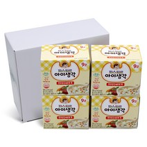 아이생각 죽 레토르트 이유식 180g, 한우 + 당근 + 애호박 혼합맛, 4개