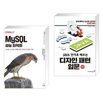 (서점추천) MySQL 성능 최적화 + Java 언어로 배우는 디자인 패턴 입문 (전2권), 위키북스