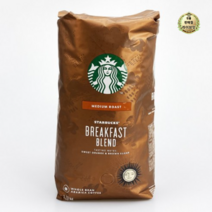 스타벅스 블랙퍼스트 홀빈 1.13kg 브랙퍼스트 원두 스타벅스원두커피 코스트코 브렉퍼스트, 1개