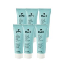 아브릴 잇꽃 오일 나이트 크림 50ml Avril Creme de nuit a lhuile de carthame, 6팩