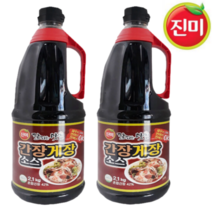 진미 잘되는맛집 간장게장소스 2.1kg 비법소스 밥도둑 새우장 게장 집에서 만들기, 1통, 2.1L