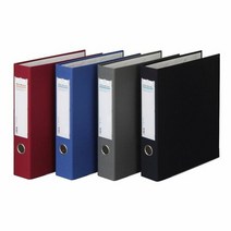 문화 웹 3공D링바인더 5cm B949-74 회색 문서파일 결재판 서류보, 단품