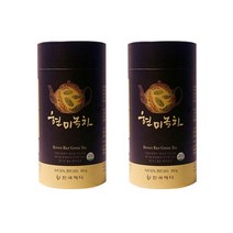 잎녹차 현미녹차 70년 구수 산뜻 침출차 100g 2통, 단품, 단품