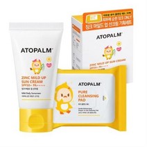 아토팜 유아용 징크 마일드업 선크림 SPF50+ PA++++ 65g 세트, 7세트