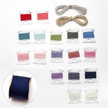 히야가게 매듭 팔찌줄 0.4 0.8mm, 07 네이비, 01-0.4mm(길이 300cm)