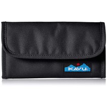 카부 KAVU Mondo Spender 지갑 3단 여행용 클러치 - 모하비, Jet Black
