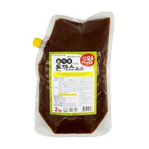 식자재왕 양식 돈까스소스 파우치 2kg