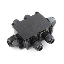 방수 IP68 외부 정션 박스 2/3/4/5/6 웨이 플러그 라인 동축 케이블, 03 6