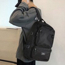 매쉬포켓 포인트 캐주얼 백팩