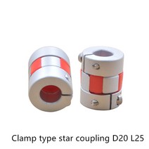 MDPS커플링 자동차 현대호환 3D 프린터 커플 링 슬라이드 레이저 조각 기계 D20 L25 클램핑 유형 레드 스타, 28 4mm to 9mm