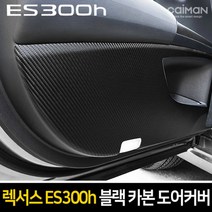 신나라-닷컴_카이만 프리미엄 블랙 카본 도어커버 (렉서스 ES300h 2019년형) 튜닝 차튜닝 자동꾸미기 자동 문관리 꾸미기 차량 량꾸미기_ tlsskfk, 이상품찜!