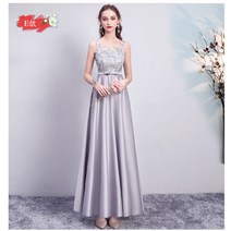 돌잔치 엄마 결혼식 약혼식 슬링 이브닝 드레스 스커트 라이트 럭셔리 하이 엔드 들러리 라이