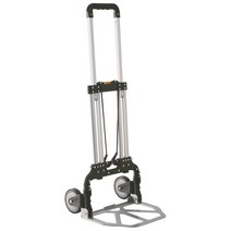 스마토 접이식 핸드카트 알루미늄 휴대용 핸드카 테크트럭 쇼핑 장바구니 계단, FT120A