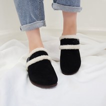 구두모모 윈터 스웨이드 포슬 슬리퍼 (3cm)