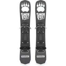 SNOWFEET 스노우핏 쇼트 미니 숏 스키 스노우보드 스키 부츠 호환 블레이드 65 cm, 블랙 | 스키 부츠