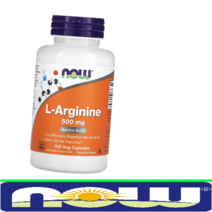 나우푸드 L-아르기닌 1000mg/1서빙 필수염기성아미노산 L-Arginine Free-Form 베지캡슐 [100정*1병]