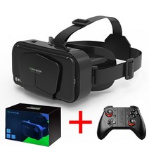 새로운 오리지널 VR Shinecon SC-G10 일반용 게임 가상 현실 라이트 안경 헬멧 옵션 컨트롤러, 한개옵션1, 05 VR With Controller G