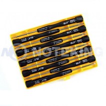 노트킹 노트북 스마트폰 다용도 분해 조립 Y자 십자 일자 오각 육각별 모양 10종 정밀 드라이버 세트