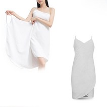 릴렉시즘 2초착 가운, L, 화이트