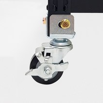 피피랙 부품 부속 받침 코팅합판 기둥 바퀴, 바퀴세트 (브레이크 4)