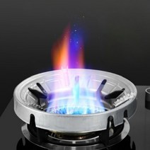 허니인덱스 9홀 캠핑버너 가스렌지 바람막이 실버, 1개, 가스키퍼 2개
