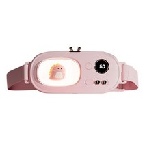 온열 복대 복부 허리찜질 기간 따뜻한 마사지 usb 충전식 가열 패드 조절 가능한 핫 압축 매트 여자 친구를위한 휴일 선물, 공룡