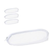 무인양품 MUJI 사이드 메쉬 칫솔 파우치 L 4개 4550182202977