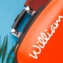 데이플레인 컷팅 네임스티커 이니셜 주문제작 노트북 타블렛 꾸미기 방수, 화이트 15mm