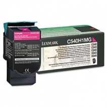 렉스마크 C543DN/C540H1MG/빨강/정품토너, 1