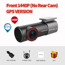 자동차 배터리 램프sameuo u700 dash cam 전면 및 후면 카메라 레코더 qhd 1944p car dvr with 2 cam dashcam wifi 비디오 레코더, 전면 1440p GPS, 협력사, 없음